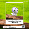 my store MINIATURE Triceratops Dinosaur