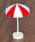 Crafteria 1 Beach Theme Umbrella Miniature