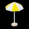 Crafteria 3Pcs Small Yellow Umbrella D73