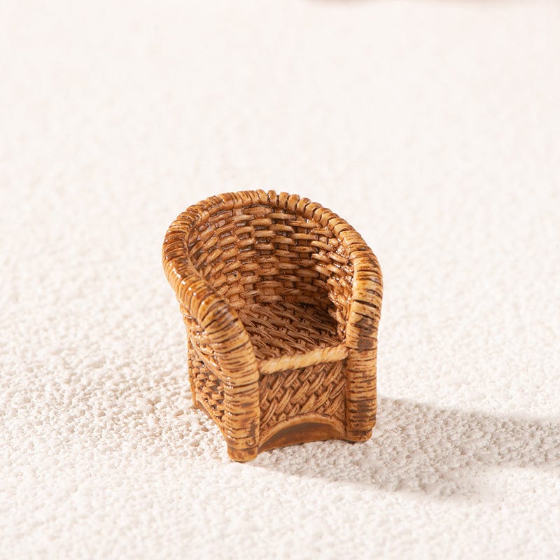 my store MINIATURE Square Bamboo Chair