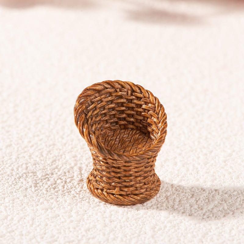 my store MINIATURE Round Bamboo Chair