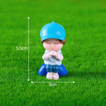 my store MINIATURE Blue Hat Boy