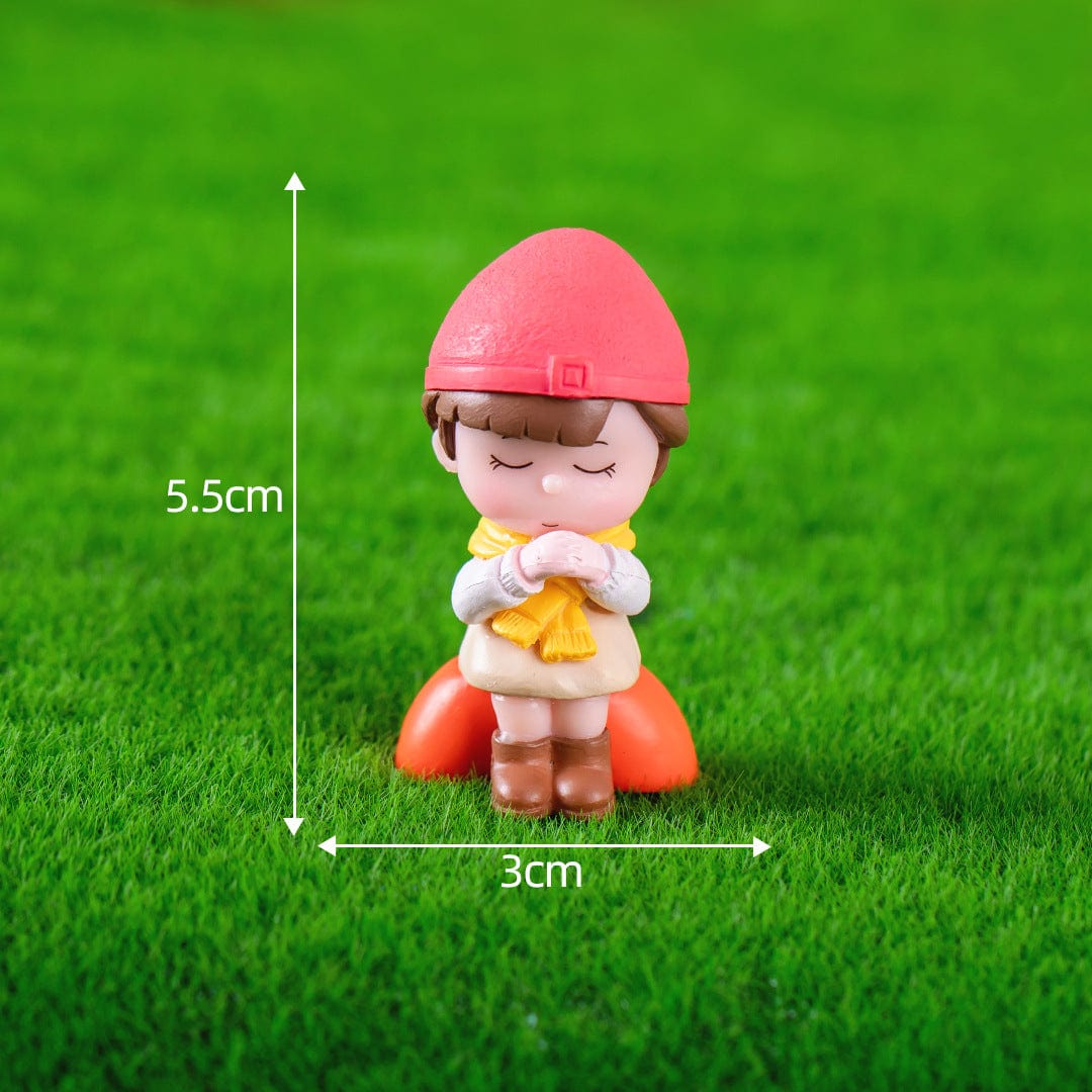 my store MINIATURE Red Riding Hood Girl