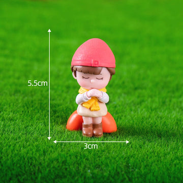 my store MINIATURE Red Riding Hood Girl