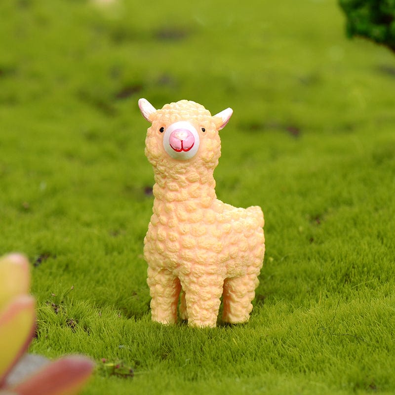 my store MINIATURE Yellow Alpaca