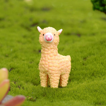 my store MINIATURE Yellow Alpaca