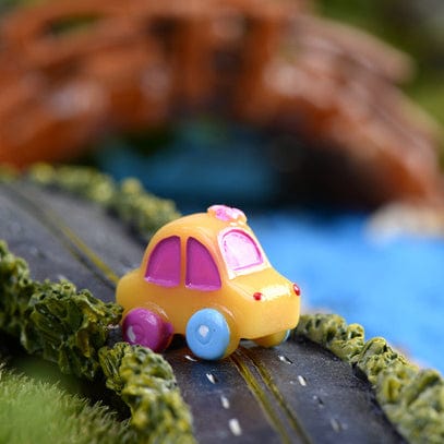 my store MINIATURE Yellow Car