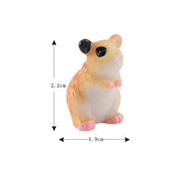 my store MINIATURE 2.2cm Cute Hamster