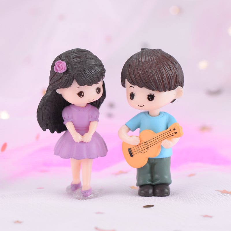 Crafteria A Guitar Couple Miniature