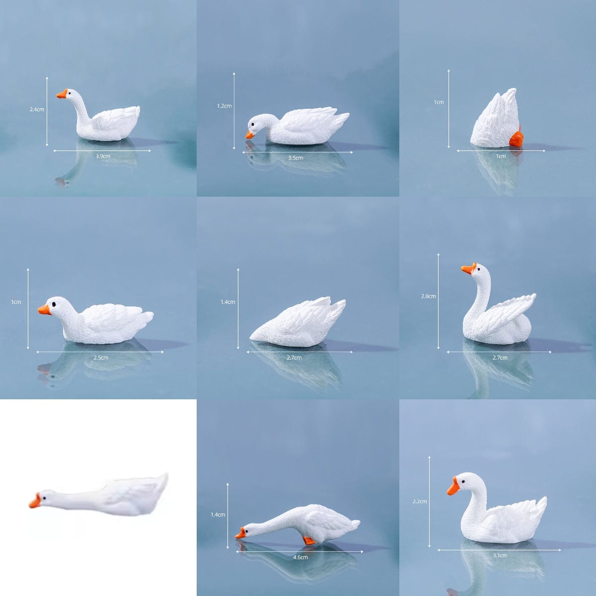 Crafteria Small & Big Duck (9Pcs) D82