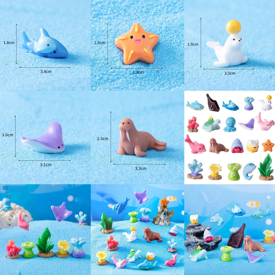 Crafteria Home Decor (6Pcs) D90