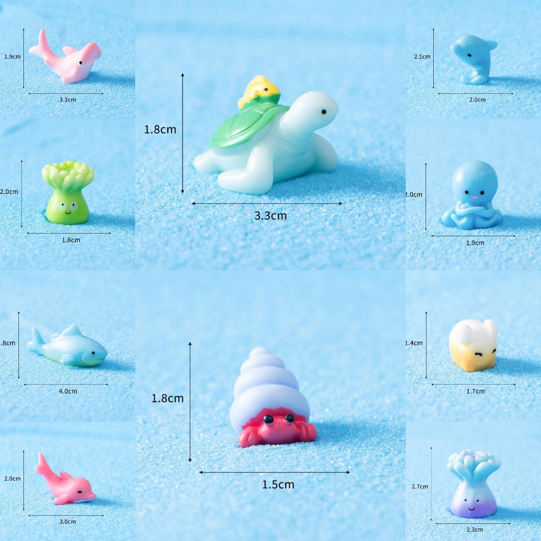 Crafteria Aquarium decorations (6Pcs) D95