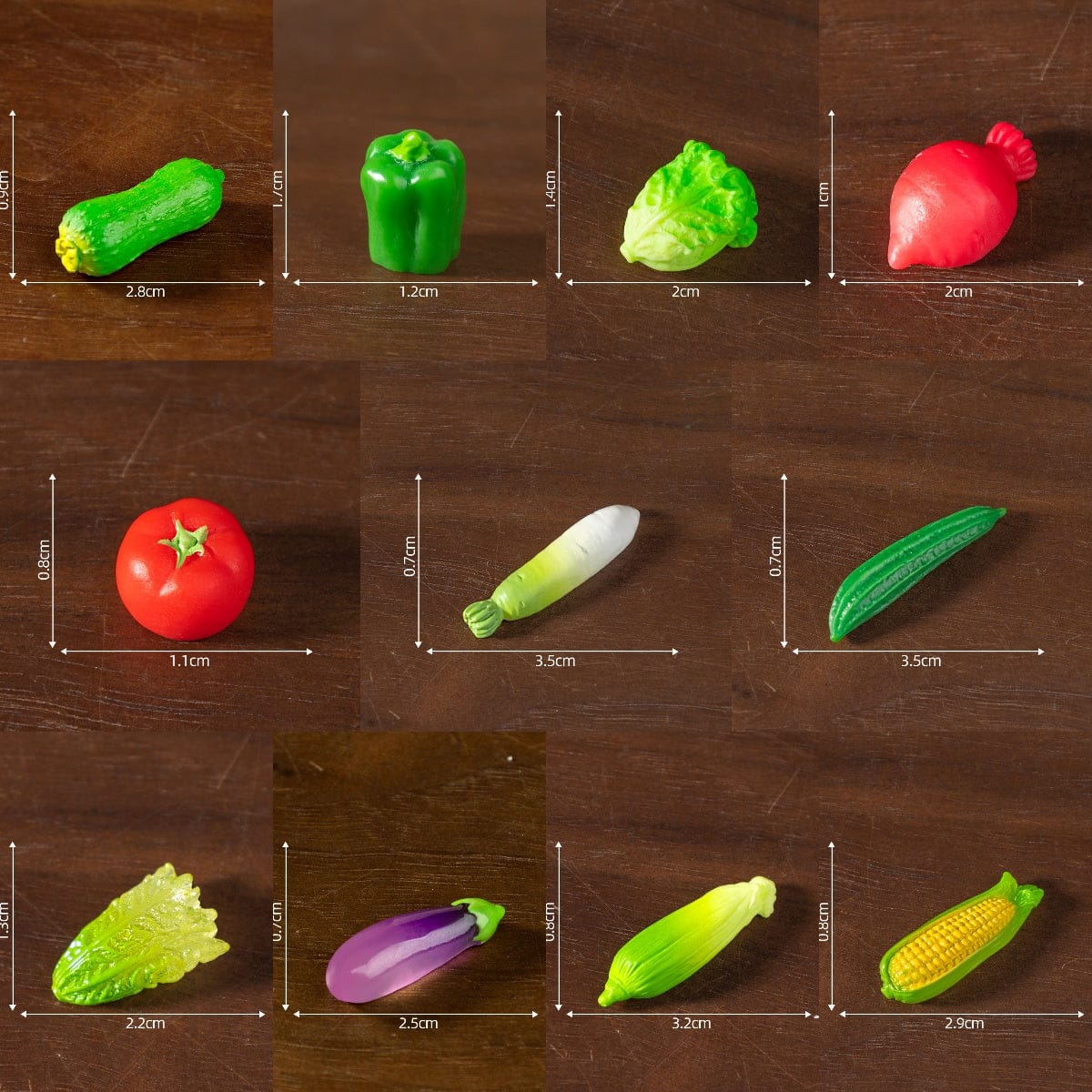 Crafteria Vegetables 11Pcs