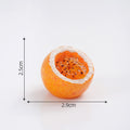 Crafteria Half-Peeled Golden Passion (4Pcs) Fruit Miniature Series