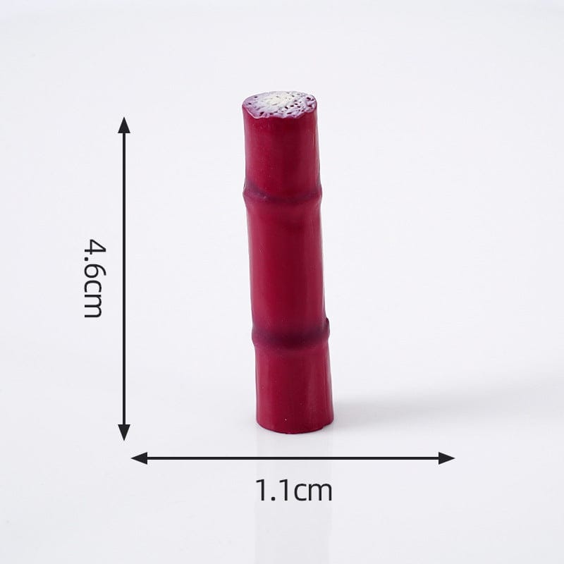 Crafteria Red Cane (4Pcs) Fruit Miniature Series