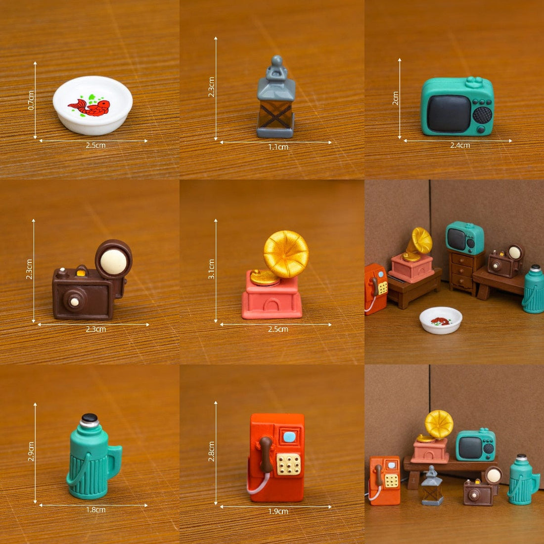 Crafteria 7Pcs Home Appliance Miniature