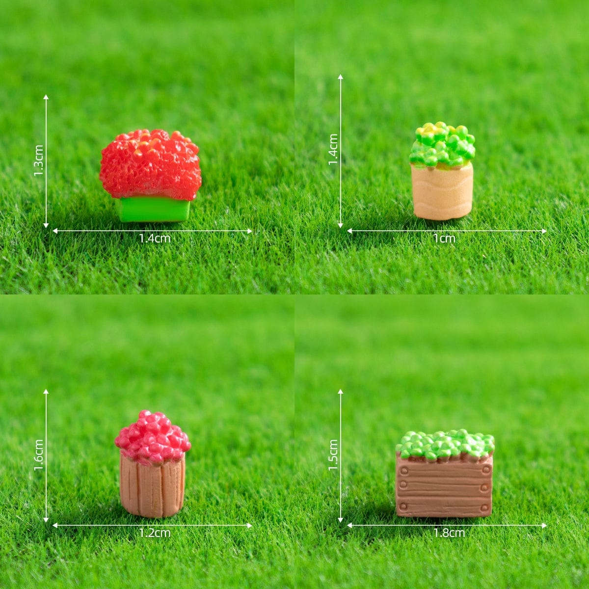 Crafteria B Chair Table & Planter Miniature
