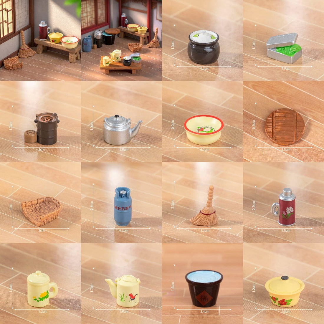 Crafteria 14Pcs Home Appliance Miniature