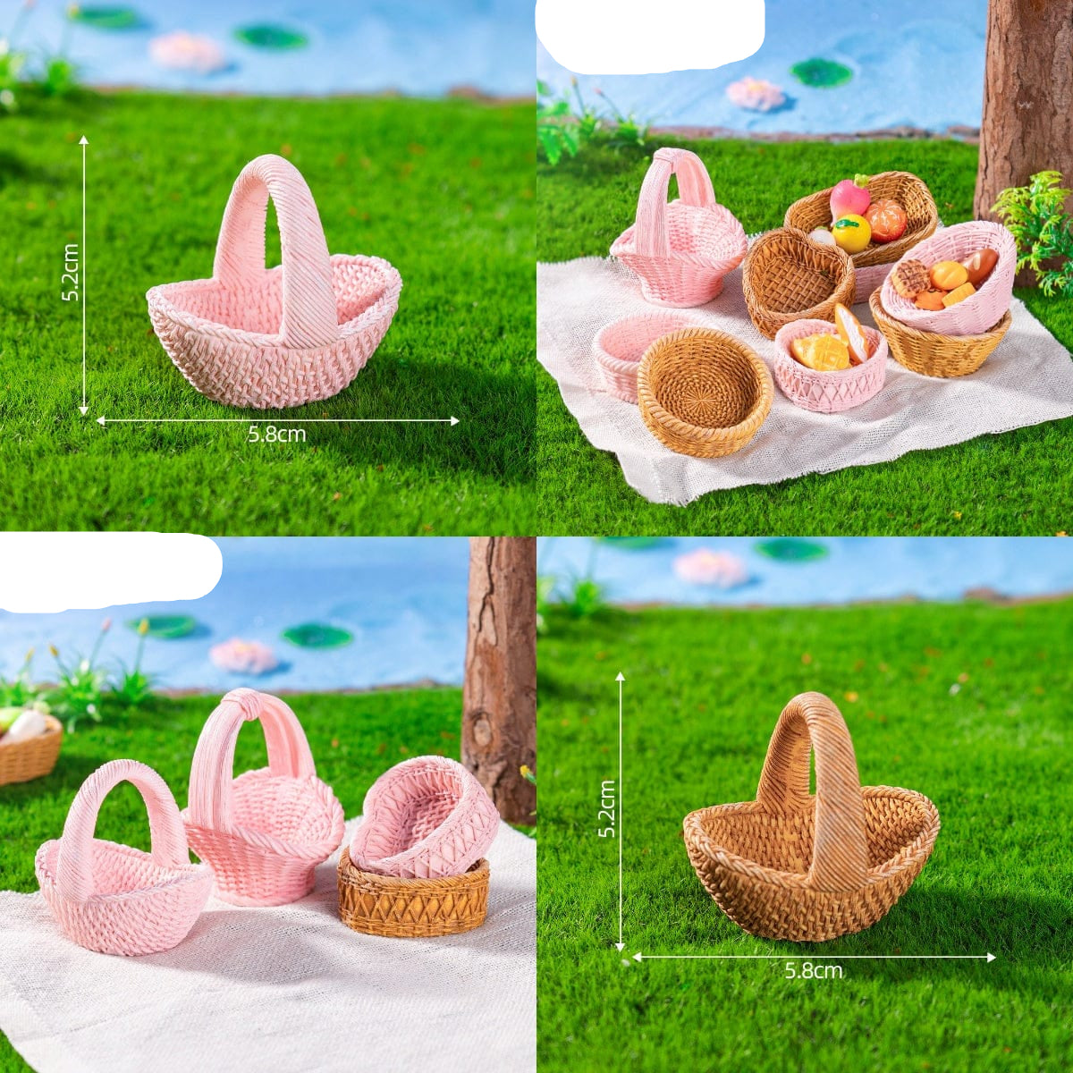 Crafteria A Picnic Basket Miniature