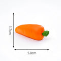 Crafteria Orange Carrot (4Pcs) Vegetable Miniature Series