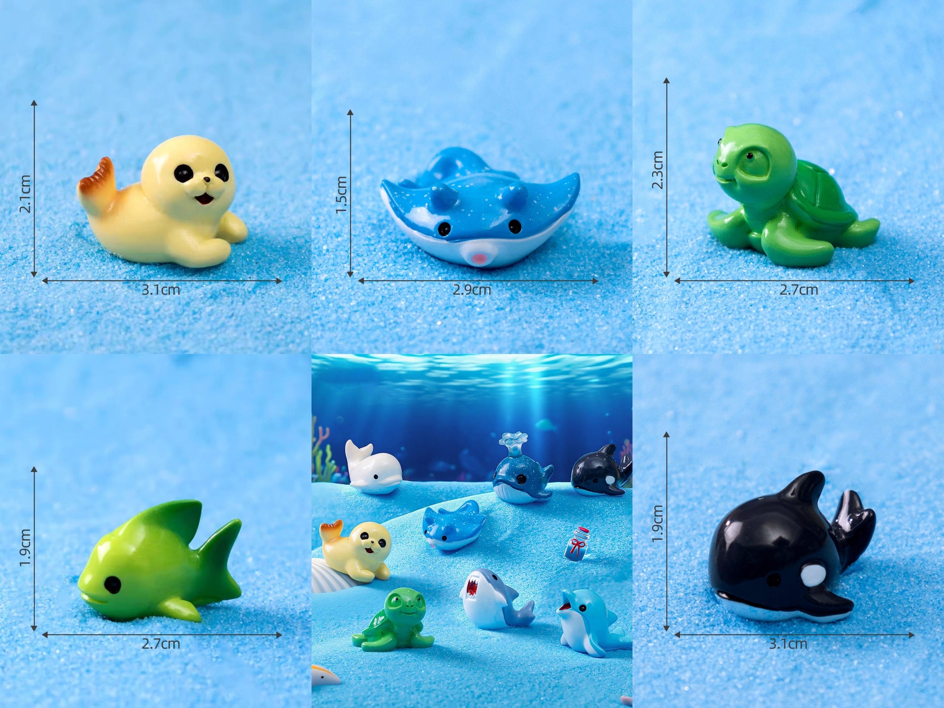 Crafteria Fishes (5Pcs) D109