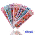 My Store Ocean & Flower Theme PET sticker cards