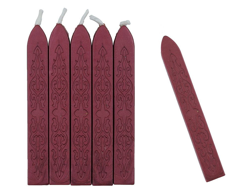 my store WAX SEAL SET 1 PC METALLIC MAROON WAX STICK