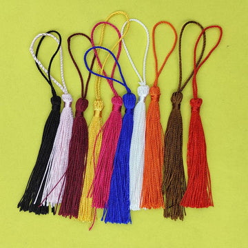 my store THREAD TASSEL LONG MULTI COLOR TASSEL