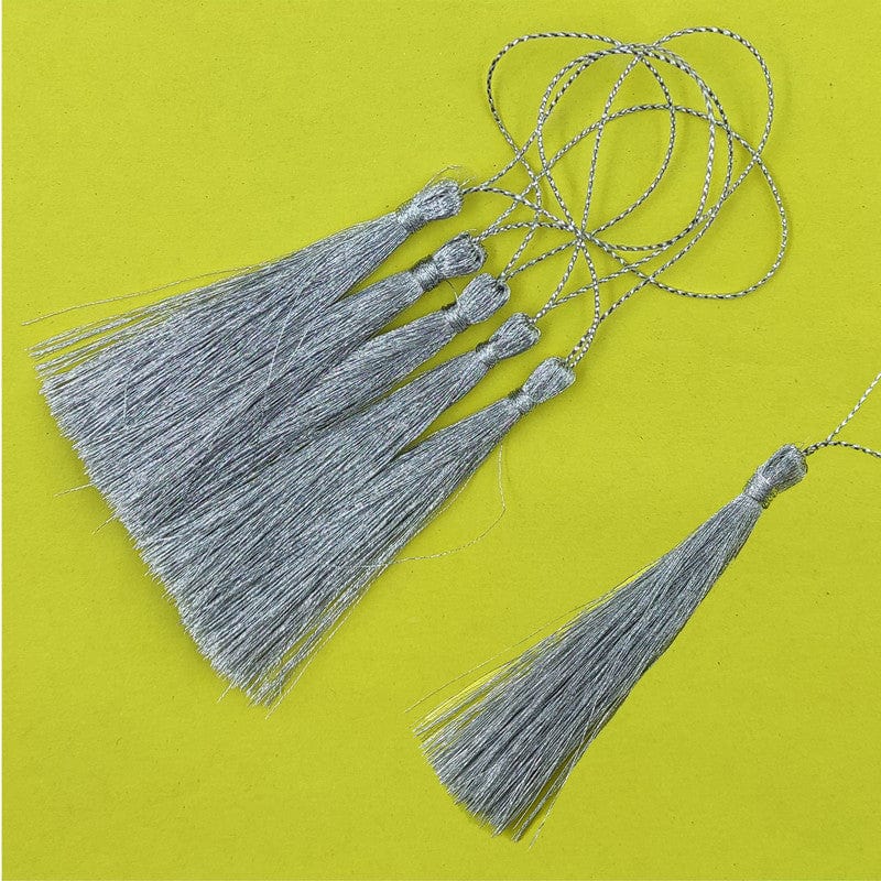 my store THREAD TASSEL LONG SILVER TASSEL