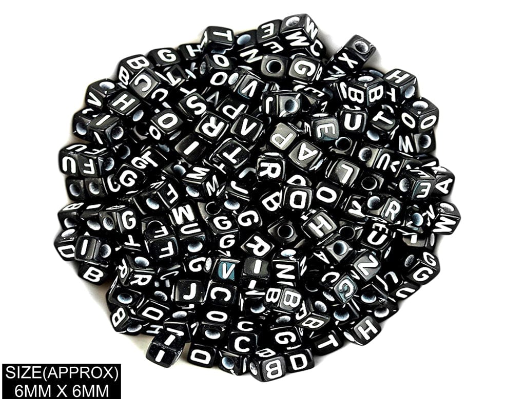 my store BEADS SQUARE ABCD BEADS (BLK+WT)