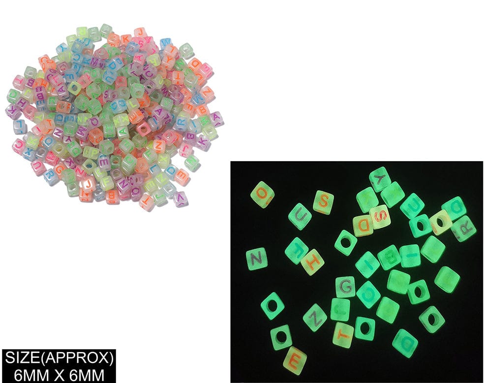 my store BEADS SQUARE ABCD BEADS (MILKY WT+COL)