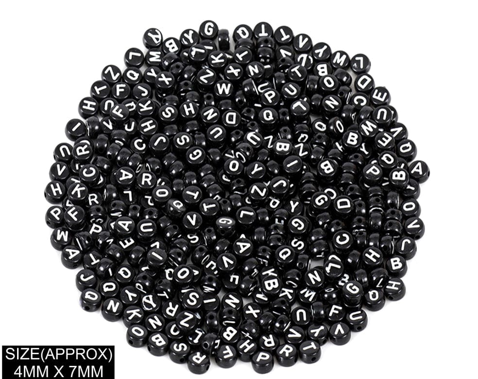 my store BEADS IDLY ABCD BEADS (BLK+WT)