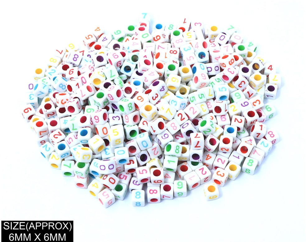 my store BEADS SQUARE 1234 BEADS (WT+COL)