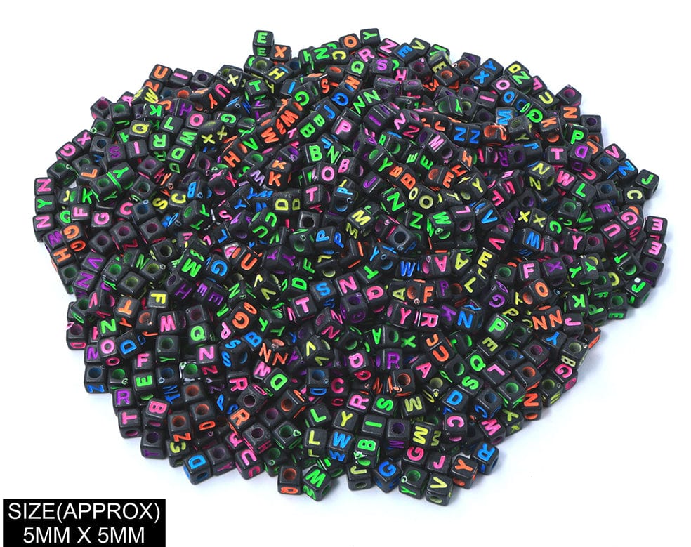 my store BEADS SQUARE ABCD BEADS (BLK+COL)