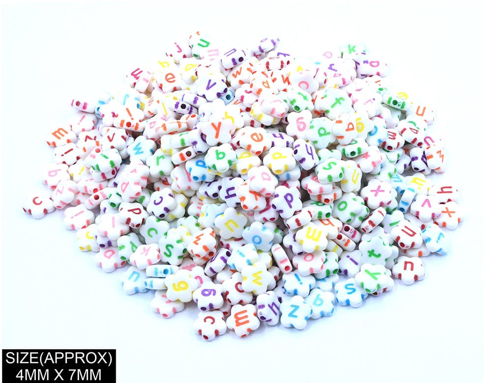 my store BEADS FLOWER ABCD BEADS (WT+COL)