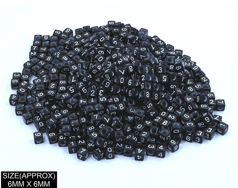 my store BEADS SQUARE 1234 BEADS (BLK+WT)