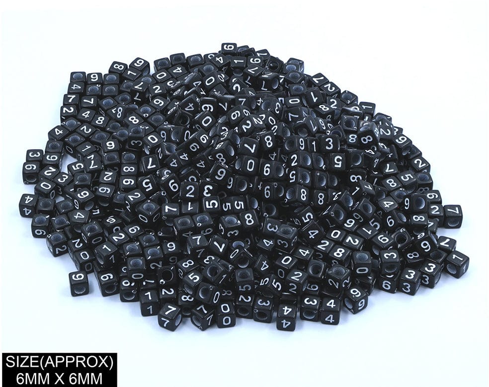 my store BEADS SQUARE 1234 BEADS (BLK+WT)