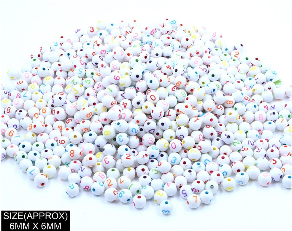 my store BEADS ROUND 1234 BEADS (WT+COL)