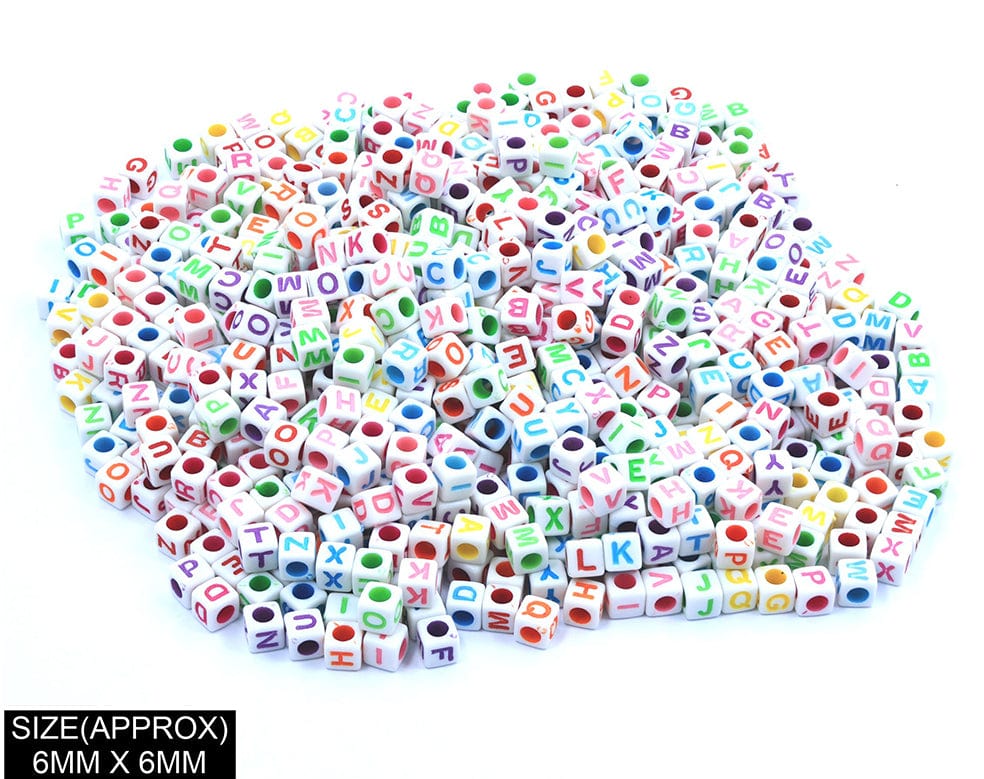 my store BEADS SQUARE ABCD BEADS (WT+COL)