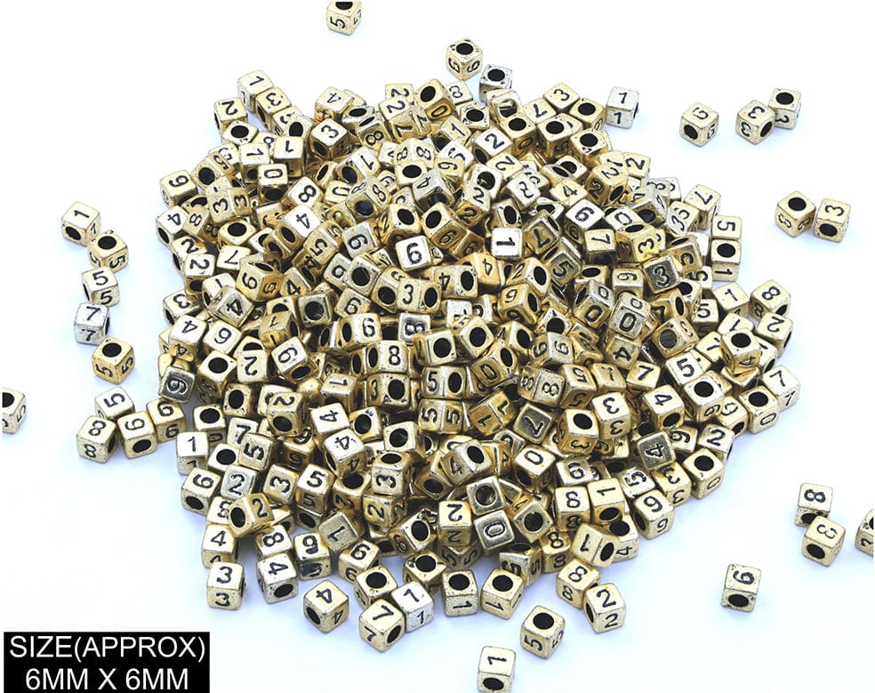 my store BEADS SQUARE 1234 BEADS (GOLD+BLK)