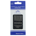 Crafteria Top Slotted  6/12 Assorted Self Threading Needles (3 Different Sizes)