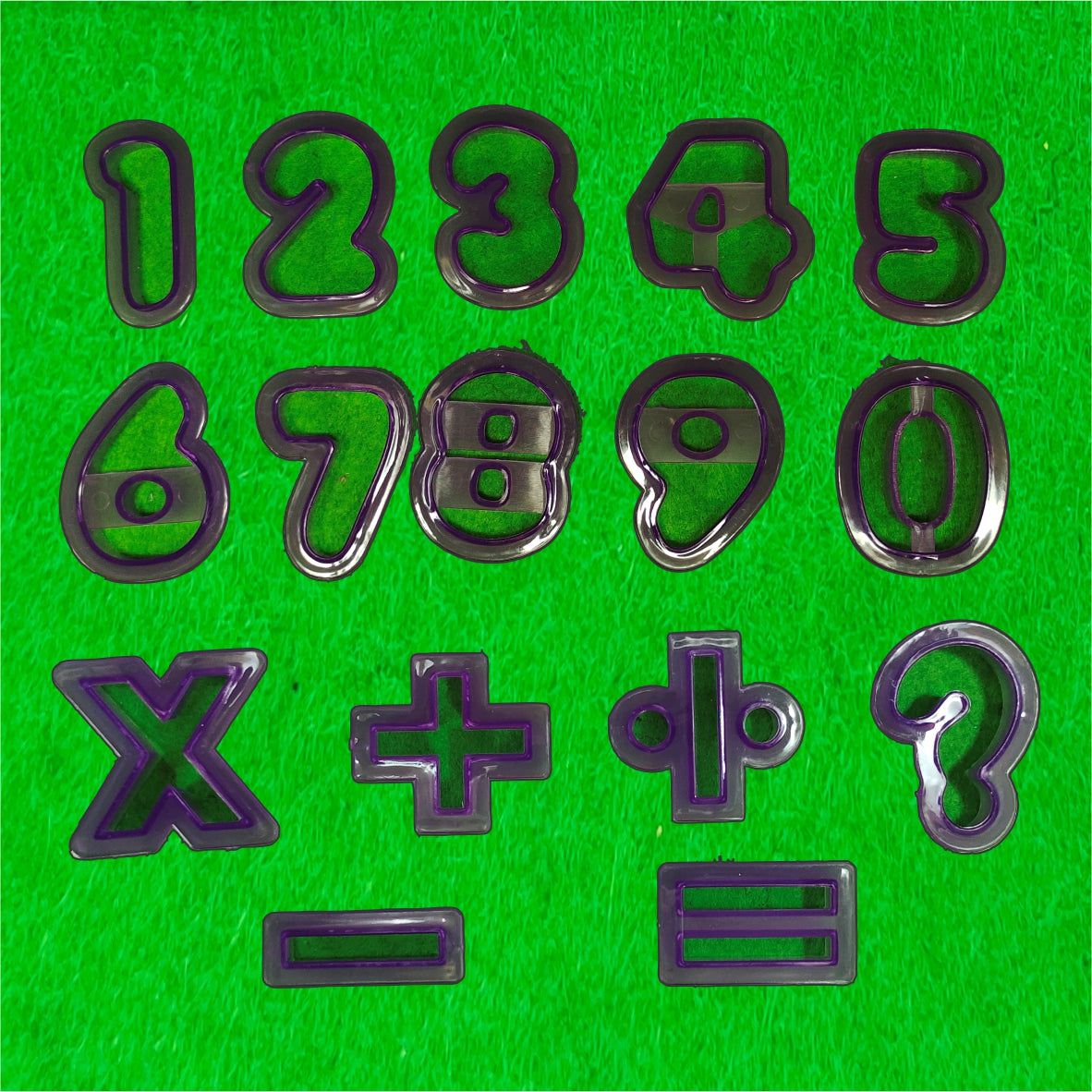 Crafteria 16PCS 1234 CUTTER