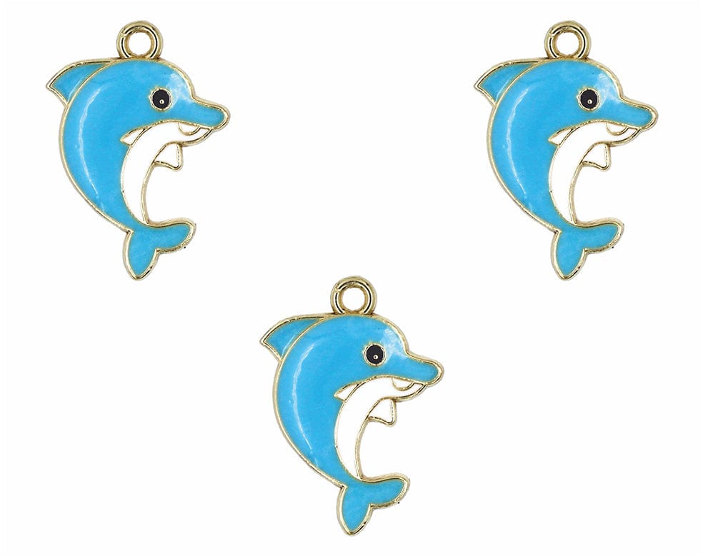 my store CHARMS DOLPHIN ENAMEL PENDANT CHARMS