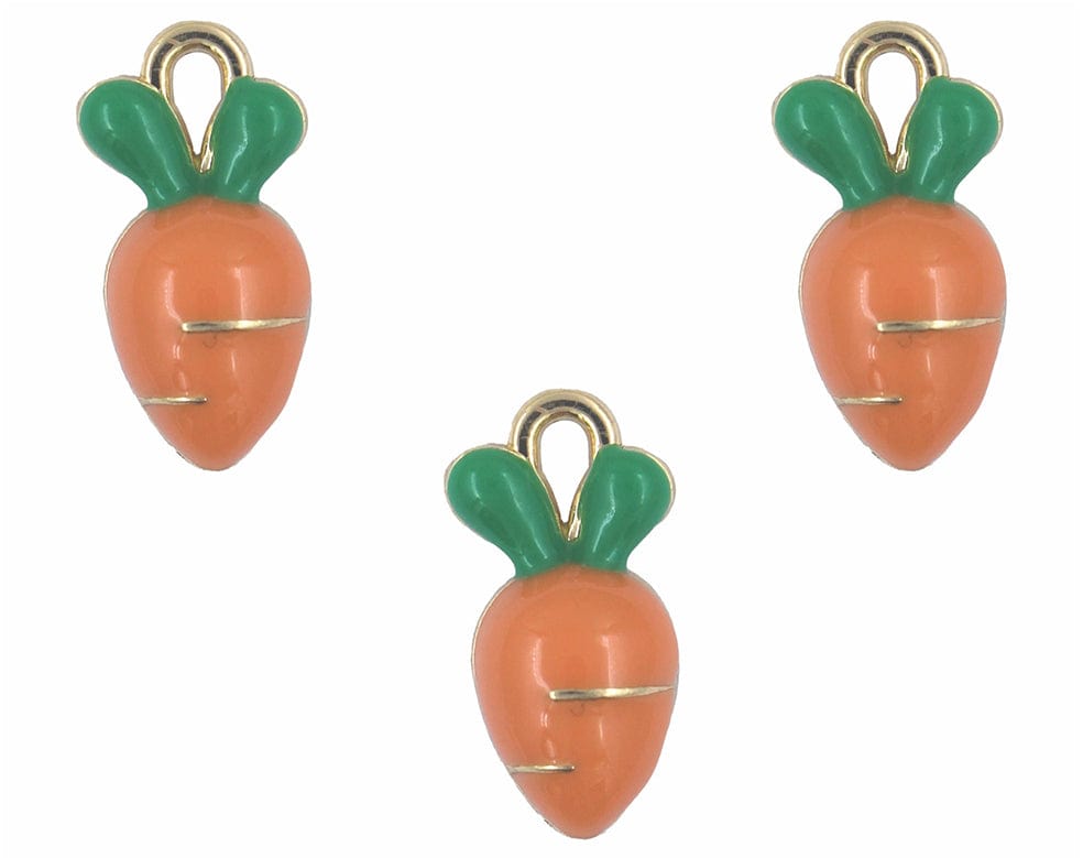 my store CHARMS CARROT ENAMEL PENDANT CHARMS - B