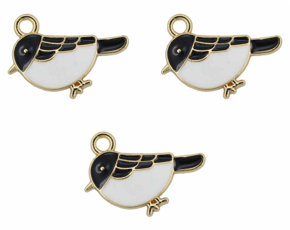 my store CHARMS BIRD ENAMEL PENDANT CHARMS - B