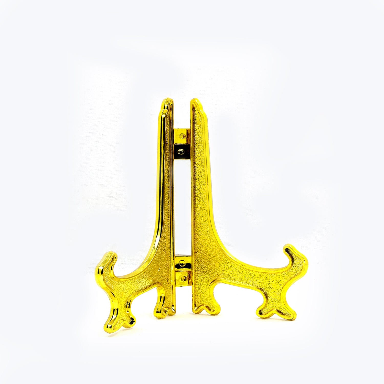 4" Gold Plastic Folding Stand