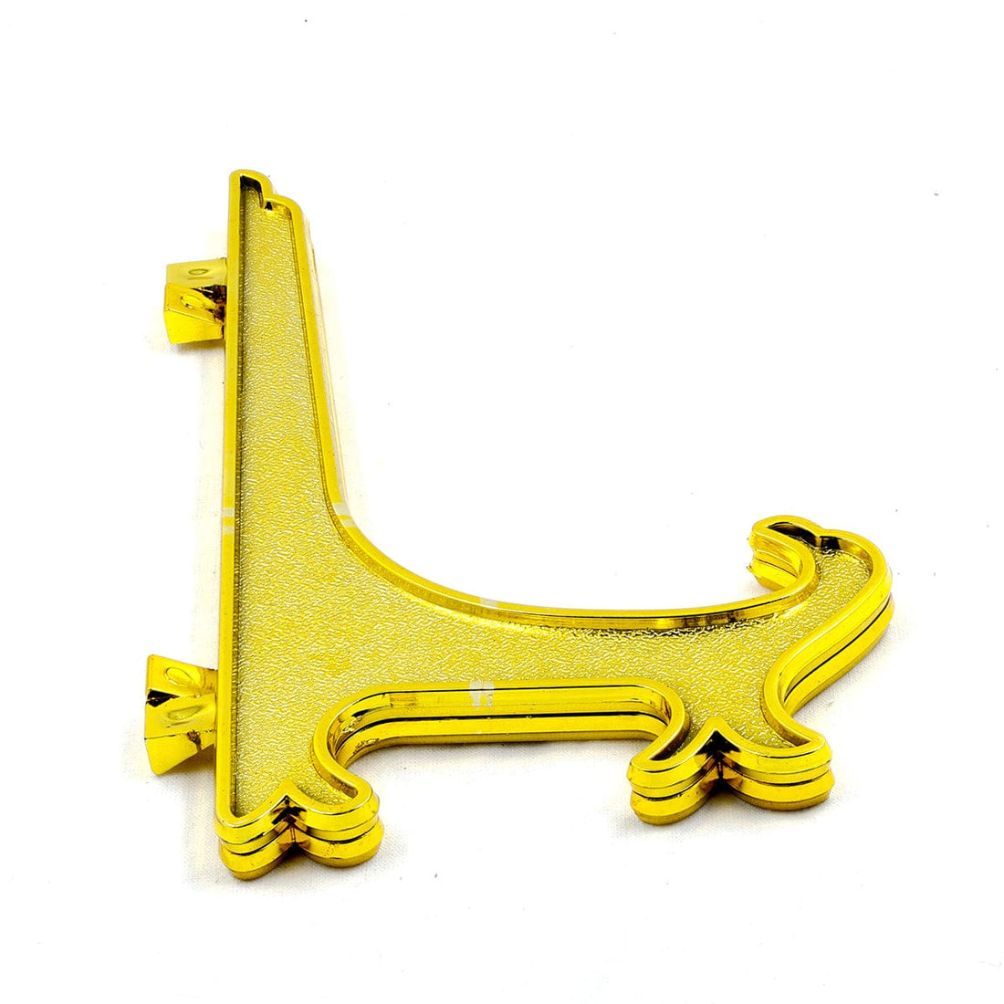 8" Gold Plastic Folding Stand