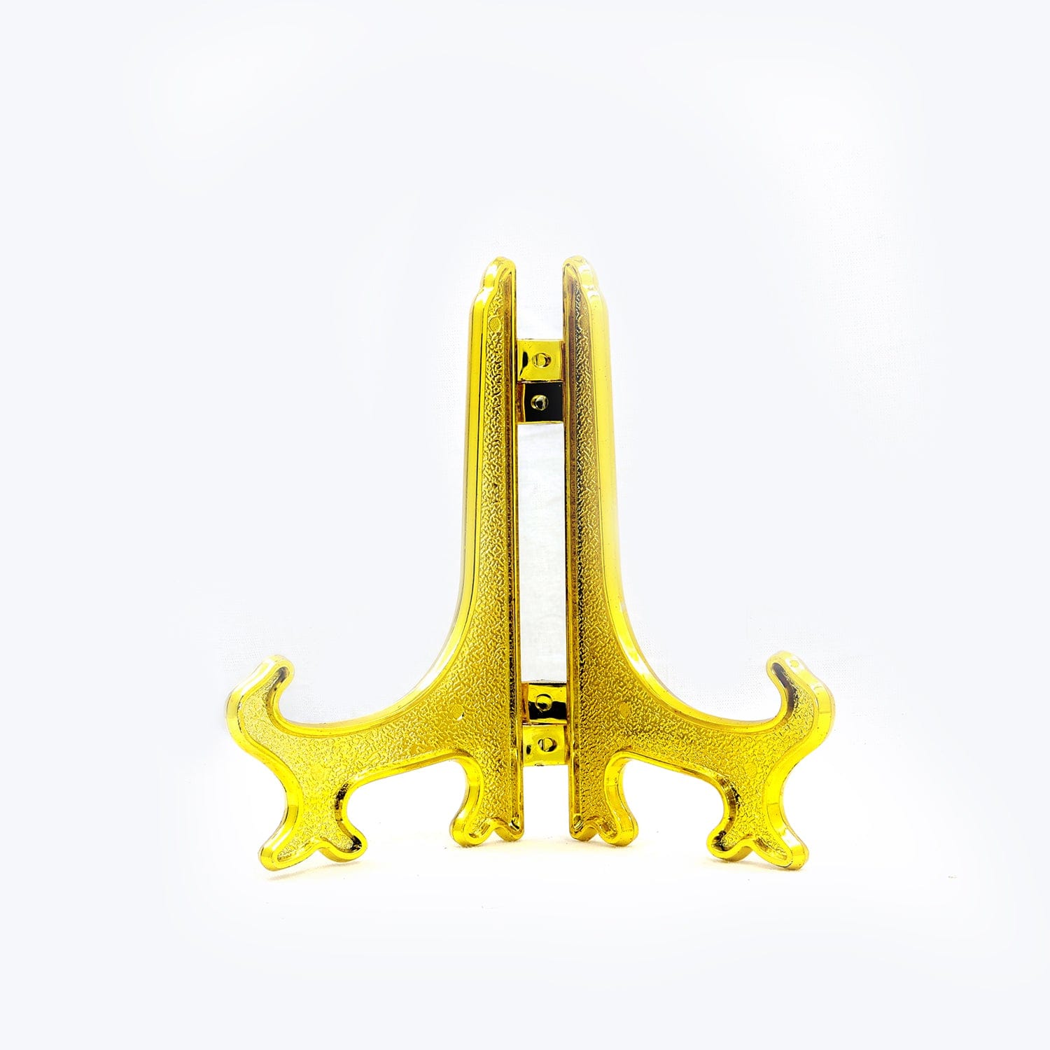 6" Gold Plastic Folding Stand