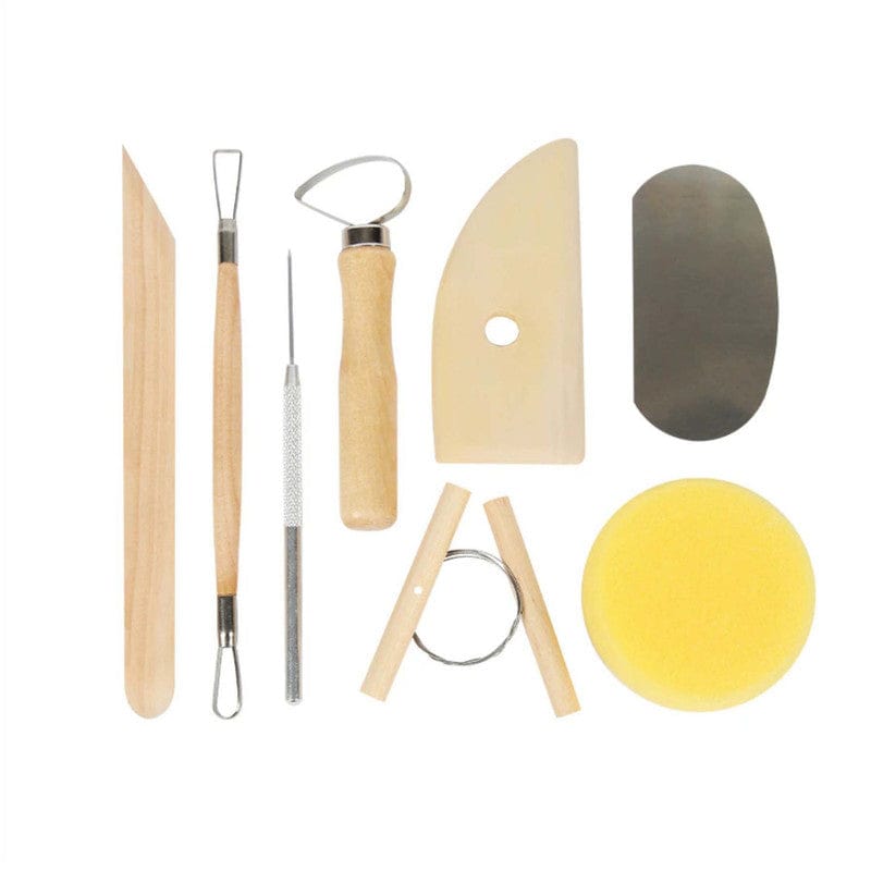 My Store POTTERY TOOL 8 PC POTTERY TOOL SET