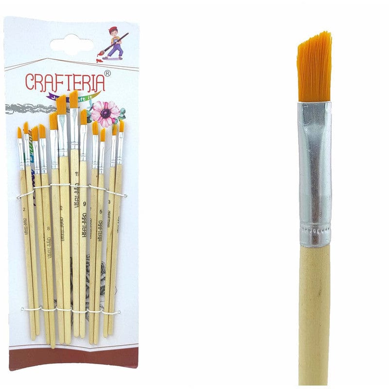 My Store PAINTING BRUSH 12 PC ANGULAR BRUSH